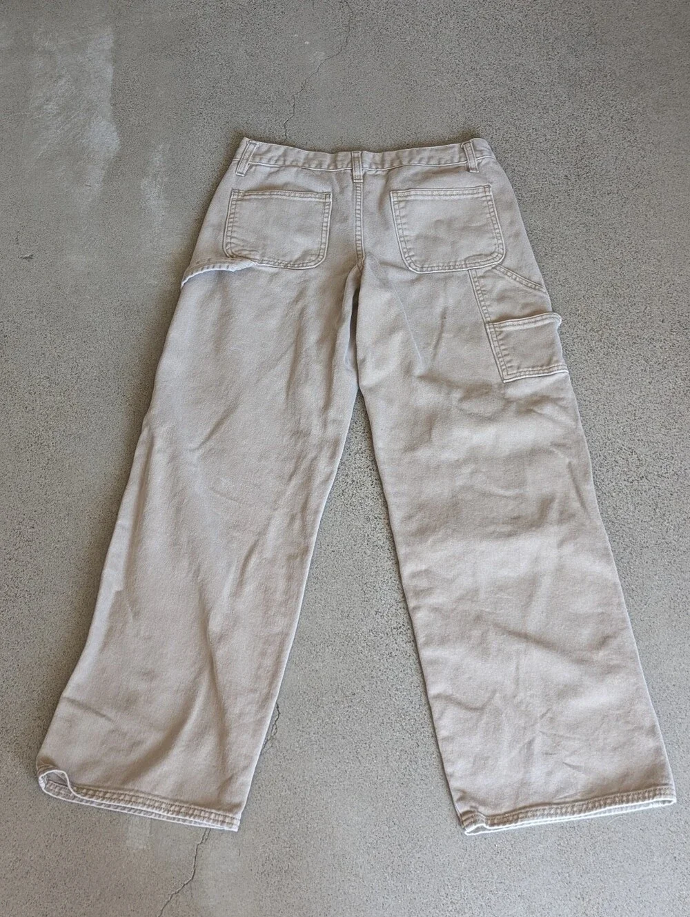 RSQ Boys Beige Cargo Pants